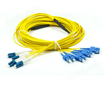 4-12-24-48芯 LC-SC/UPC单模光纤跳线/双工 PVC/LSZH预端接跳线